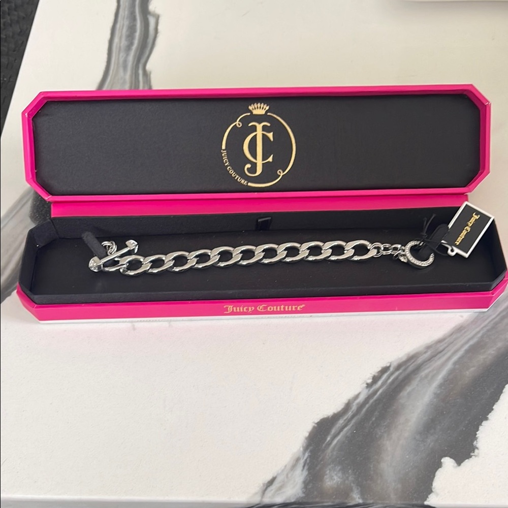 Juicy Couture Silver Chain Bracelet